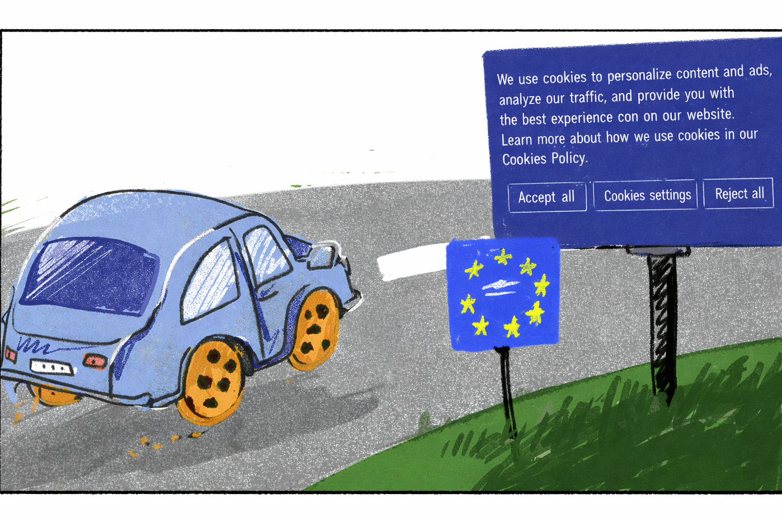 How to set up a cookie banner when you go to Europe. Legal advice